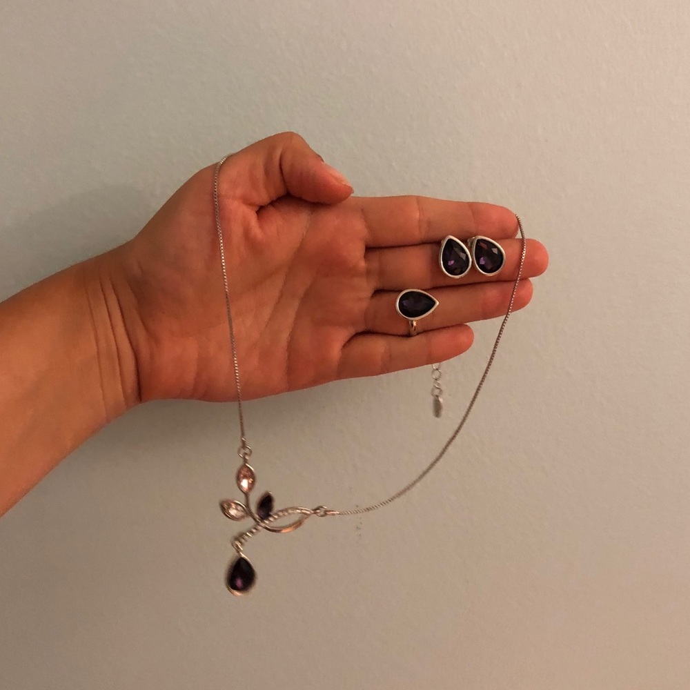 drop jewelry set